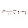 Vera Wang V597 Cranberry Unisex Eyeglasses