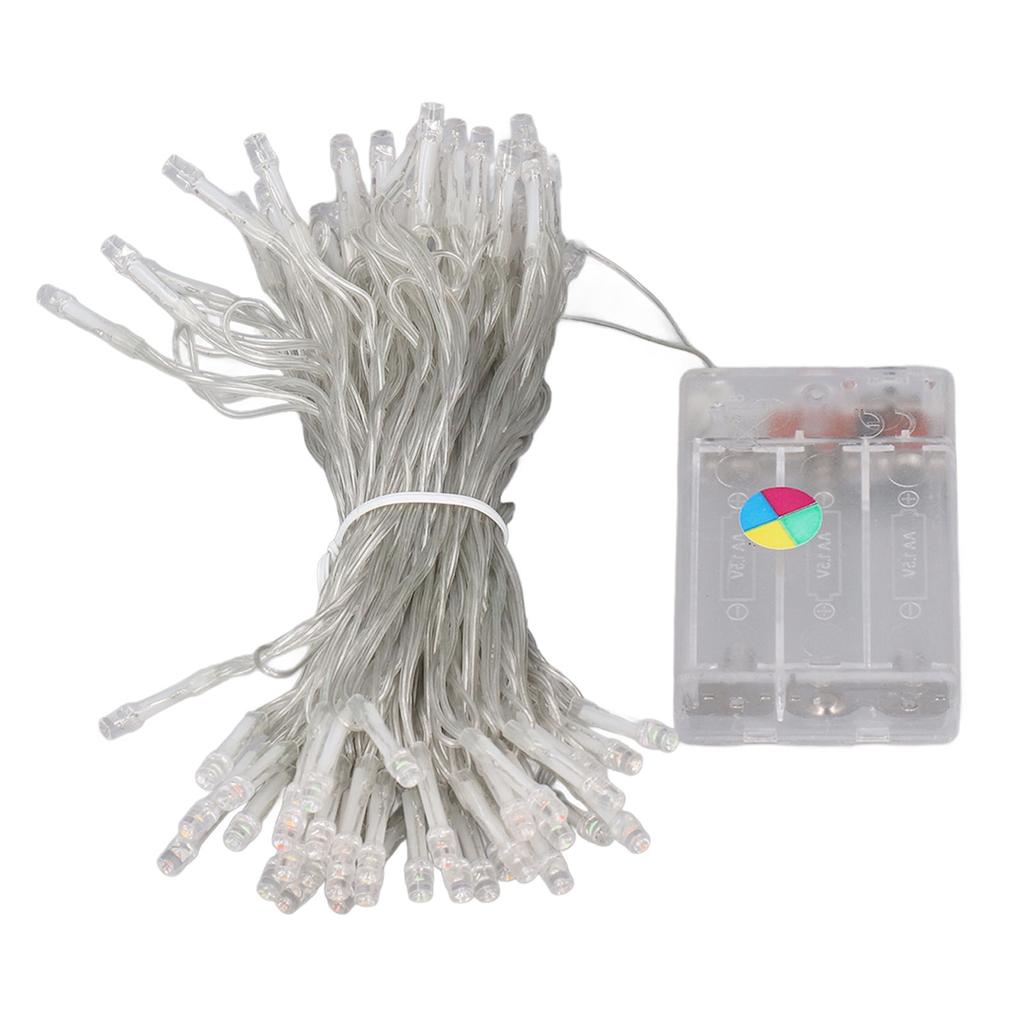 Светодиодные уличные гирлянды Мягкое освещение Безопасные Гибкие Разноцветные гирлянды Декор на Рождество