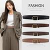 Женский ремень, женский ремень с пряжкой, женский ремень из натуральной кожи, декоративный простой джинсовый ремень для юбки