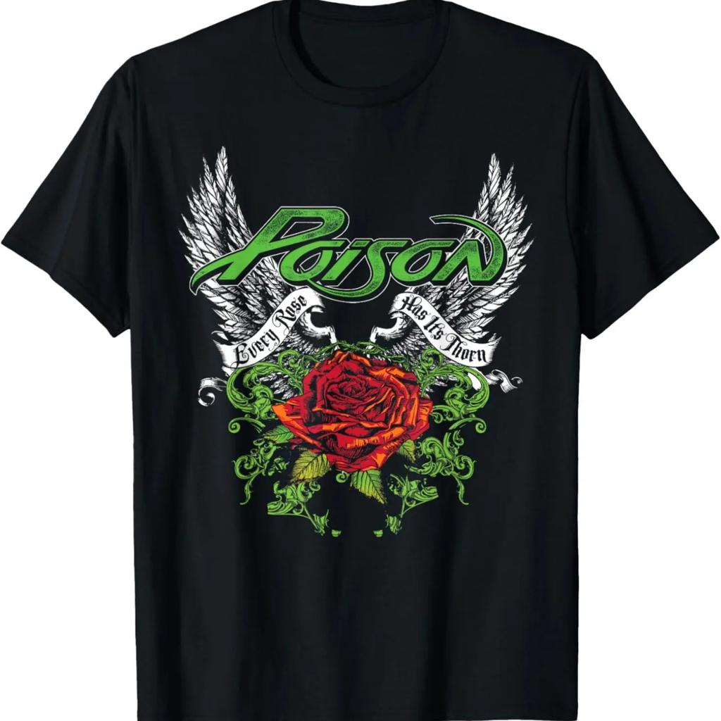 Футболка Thorns & Wings черная - Классический крой, Круглый вырез, Короткий рукав, Взрослая, Повседневная