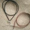 10X Черный Кофе Замшевые Кожаные Шнурки для Ожерелья Изготовление DIY 50см Ювелирные изделия T8P2