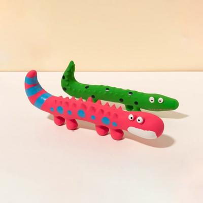 Набор латексных игрушек Pastel Pet Pet Dino, 2 шт., зеленый, розовый, 1 комплект