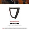 Betterhumz For BMW F20 F21 Series 1 Center Console Gear Shifter Trim Panel Stickers Made of Alcantara Car Interior Accessories