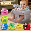 Spoil You Baby Learn To Sit On A Plush Toy Cute Baby Learn To Sit On A Chair To Prevent Side Sliding And Fall