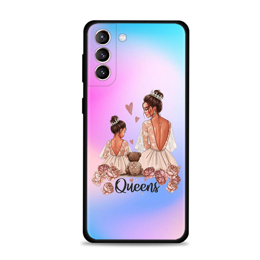 Чехол Super Mom для маленьких девочек и мальчиков для Samsung Galaxy S22 S21 S20 Ultra FE S22 S21 S20 S10 S9 S8 Plus 4G 5G S10e S7 Edge TPU Coque