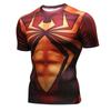 Mens Training Compression Shirt Short Sleeve Running Sportswear Outdoor Sports Menswear