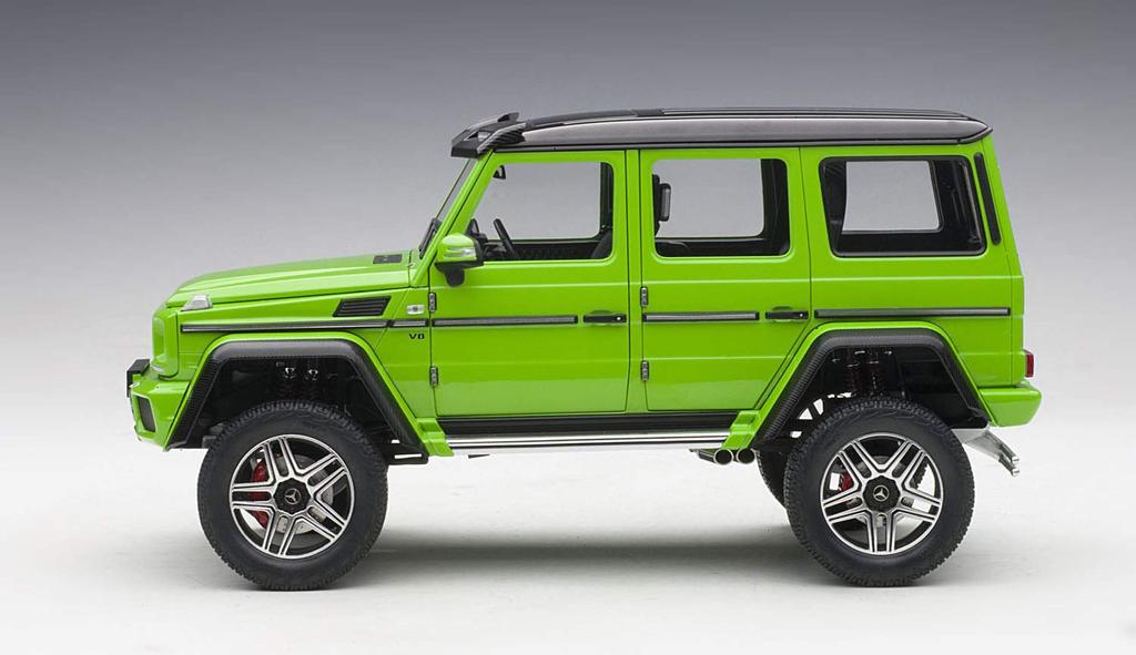 AUTOart G500 Squared Green Готовый продукт 1/18 Mercedes-Benz 4×4