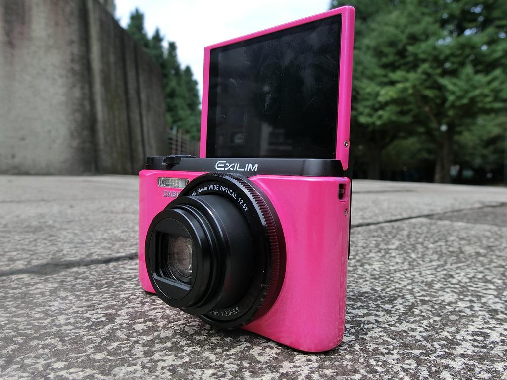 CASIO Digital Camera EXILIM EXZR1100VP Selfie Tilt LCD million pixels optical zoom Vivid Pink 16.1 12.5x EX-ZR1100VP