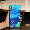 Чехол для телефона D-Dandys W-World A-Astro для Samsung Galaxy A73, A72, A71, A70, A53, A52, A51, Мягкий силиконовый черный чехол