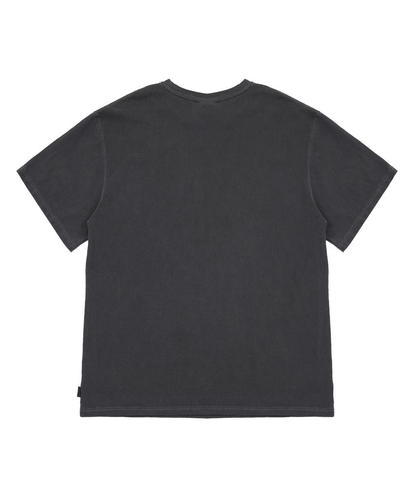 ARCANE FUNK Circle Logo T-Pigment Black