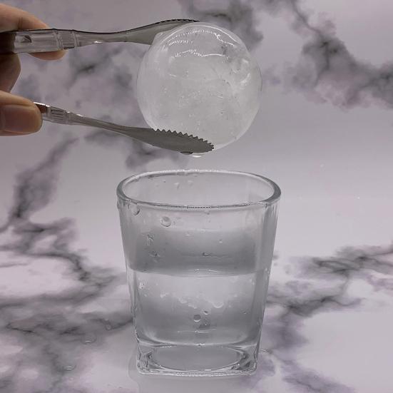 Round Ice Ball Mold 6cm Shape Bourbon Non-stiky Leakproof Cocktails Ball Whiskey Brandy Party