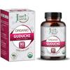 Just Jaivik Organic Guduchi (Tinospora Cordifolia) / Giloy Tablets As Dietary Supplements - 750mg (90 Tablets)