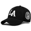 Бейсболки-кепки Snapback с вышивкой LA Letter унисекс для весны и осени, регулируемые повседневные шляпы для активного отдыха, солнцезащитные кепки