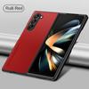 Чехол из углеродного волокна и ПУ-кожи для Samsung Galaxy Z Fold 7 6 5 4 3 Fold7 Fold6 Fold5 Fold4 5G, противоударный чехол из твердого пластика