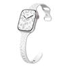 Тонкий ремешок для Apple Watch Band 40 мм, 41 мм, 42 мм, 38 мм, 49, 44 мм, 45 мм, силиконовый браслет с гравировкой Correa Series 8, 7, 6, 9, 5, 4, 3 SE Ultra