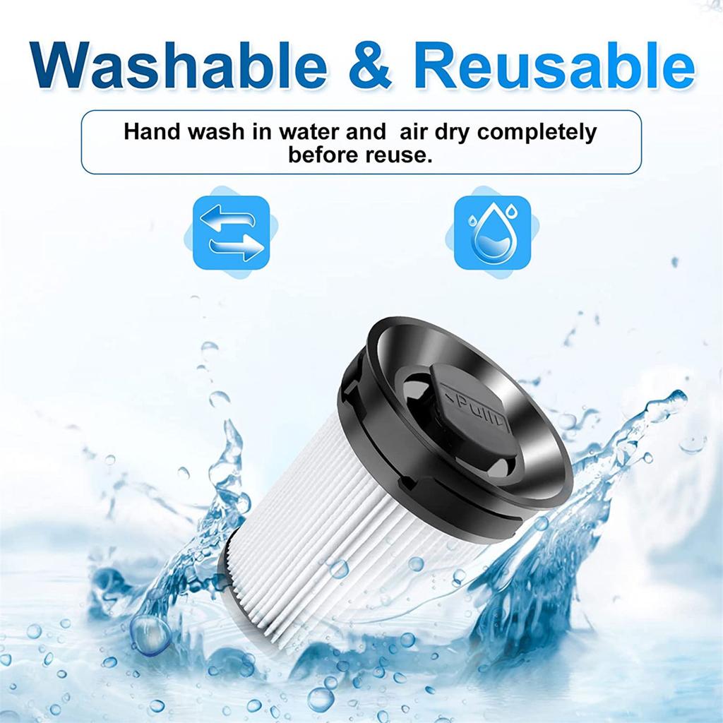 1 Set Fine Dust Vacuum Filter for Miele- TriFlex HX1 Cat and Dog Cordless Stick Vacuum Cleaners Series Replacement Part