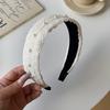 Новые кружевные повязки на голову с оборками для женщин, милые модные повязки для девочек, обруч для волос, женские аксессуары для волос, головной убор, головной убор