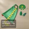 Dinosaur Costume Tail and Face Piece Set Lightweight for Theatrical Play, Kids