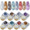 Nail Art Flash Platinum Клей Фольга Лак Для Ногтей Клей Radiant Glass Feeling Магазин Нейл-Арт Специальный Многоцветный Лак Для Ногтей Клей Покрытие