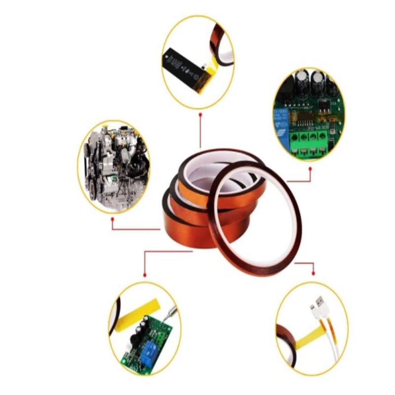High Temp Tape Polyimide High Temperature Resistant Tape Silicone Adhesive