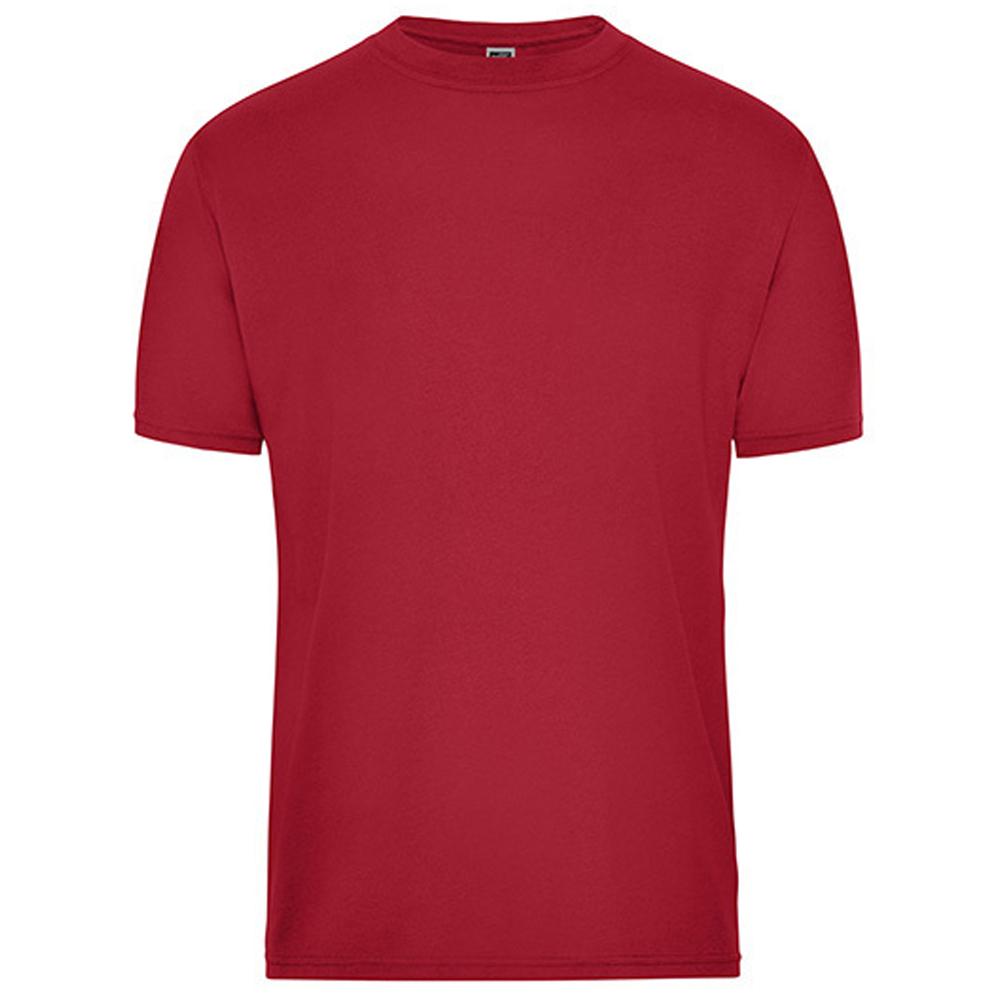 James and Nicholson Mens Bio Workwear T-Shirt