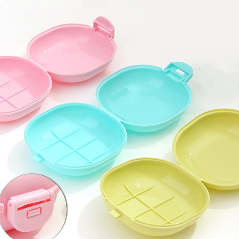 Bathroom Shower Soap Box Soap Box Holder Container Waterproof Soap Dish Case Portable Bathroom Accessories