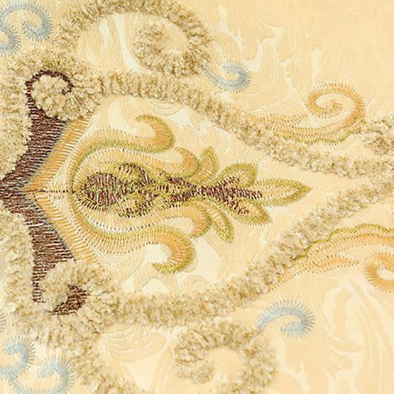 2 шт., великолепная законченная вышитая занавеска в европейском стиле для спальни, гостиной, затемняющая напольная занавеска с крючком и оконной марлей