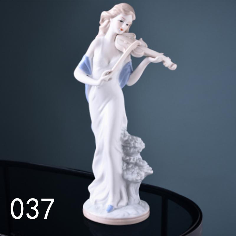Керамические фигурки богини для девочек и леди, свадебное украшение для стола, фарфоровая статуя богини
