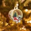 2D Рождественский кулон для автомобиля Желтый кулон-шарм для подвешивания в автомобиле Украшения Чашка чая Собака Подвеска для автомобиля Праздничный декор