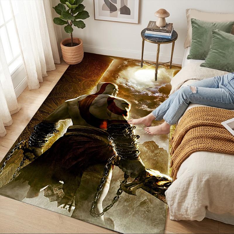 God War Living Room Nonslip Area Rug Soft Carpet For Bedroom Game Playroom Sofa Office Home Decor Doormat Christmas Gift C9302437