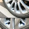 4Pcs Aluminum Alloy Car Wheel Tire Valve Caps Tyre Covers Air Valve Tire Rim Stem Dust-Proof Covers Motorcycles Auto Accessories
