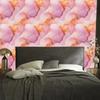 Wallpaper Ink coral, powder pink and peach 50x1000
