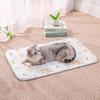 Ice Silk Pet Cooling Mat Keep Cooling Cat Dog Sleeping Mat Comfortable Summer Cooling Pad  Summer