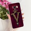 Для Samsung S8 Прозрачный чехол SM-G950FD Роскошная корона Буквы от A до Z 2D Плоский узор Funda Для Samsung Galaxy S8 G950F Мягкий чехол для телефона