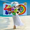 Sprunki Fashion Beach Towel: Ideal for Summer Adventures Soft, absorbent and quick drying suitable for swimming and bathing