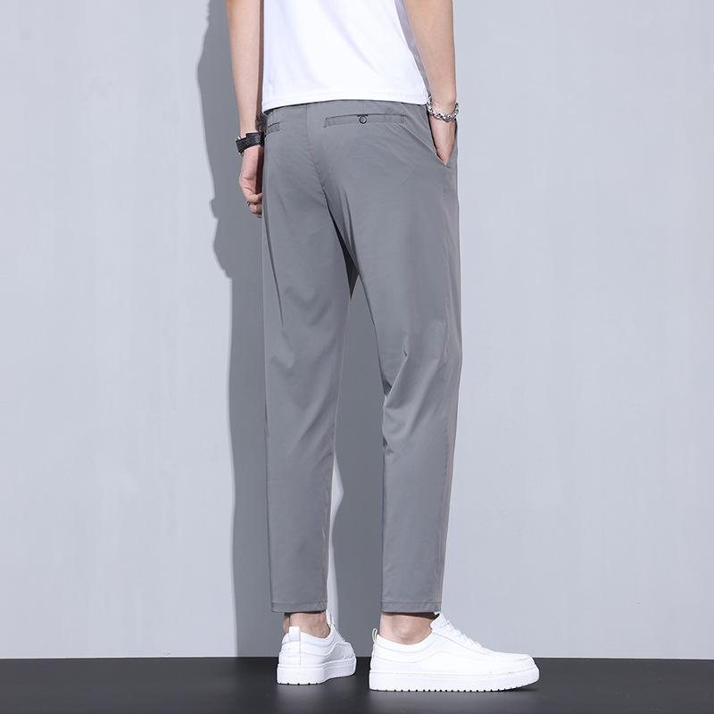 Мужские универсальные легкие летние повседневные брюки Nine-Point