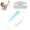 Kids Wired Microphone 3.5mm Plug Low Distortion Portable Music Toy Children Singing Mic for Karaoke Family Party