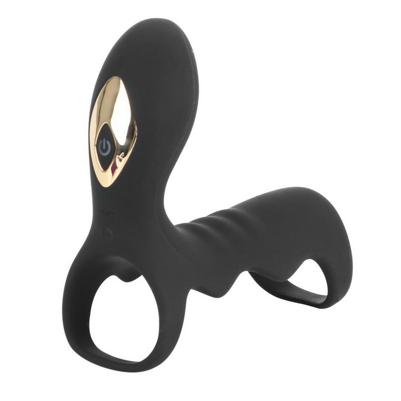 Вибраторы для пениса, вибрирующие кольца для задержки эякуляции, мужской вибратор для эрекции, 10-скоростное кольцо для пениса, товары для взрослых