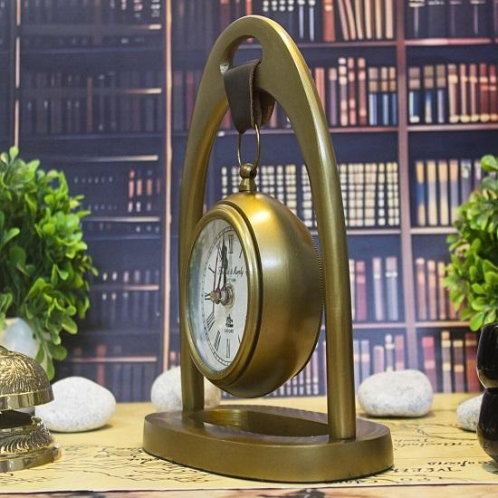 Алюминиевые настольные часы Franklin Murphy, декор для стола, вневременная элегантность, уникальный подарок для него или для нее.
