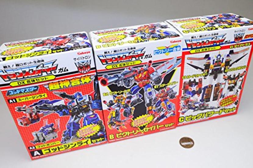 Transformers Gum DX Combination Set 3 типа set God Jinrai Set Victory Saber Set Big Powered [Все (К. / Б. / С. набор) (Полная комп.)]