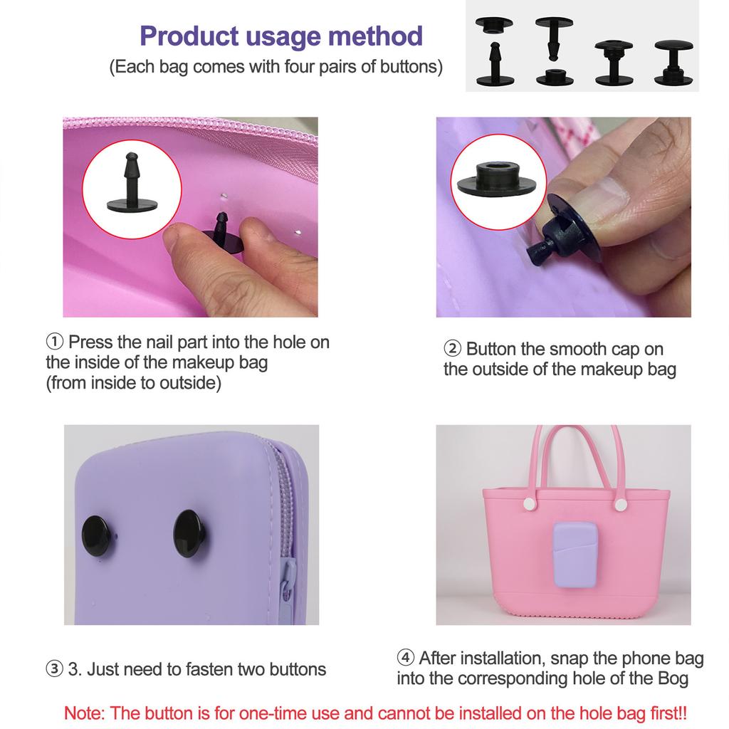 Аксессуары для сумок с отверстиями, держатели для мобильных телефонов, сумки для хранения мобильных телефонов совместимы с сумками с отверстиями для удобной транспортировки мобильных телефонов