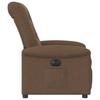 Relax Chair Electric Brown Fabric