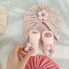 Soft Knit Newborn Hat with Socks Sweet Big Flower Infant Socks Set  Newborn Baby Gift