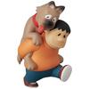Medicom Toy UDF Ultra Detail Figure No.877 Gian & Muku Series 16 Painted Non-Scale Completed Figure 100mm