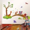 Removable Cartoon Wall Stickers for Kids Room Kindergarten Creative Christmas Birthday Gift Decals