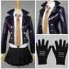 Костюм для косплея Danganronpa Кёко Киригири, комплект платья с потрясающим фиолетовым дизайном