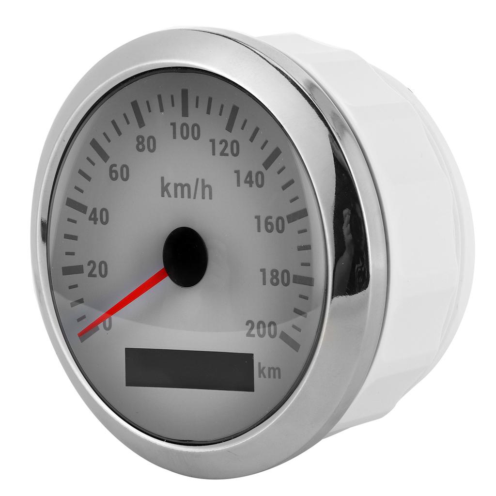 85мм GPS Спидометр 200км/ч Одометр Водонепроницаемый для Лодки Автомобиля Яхты Мотоцикла