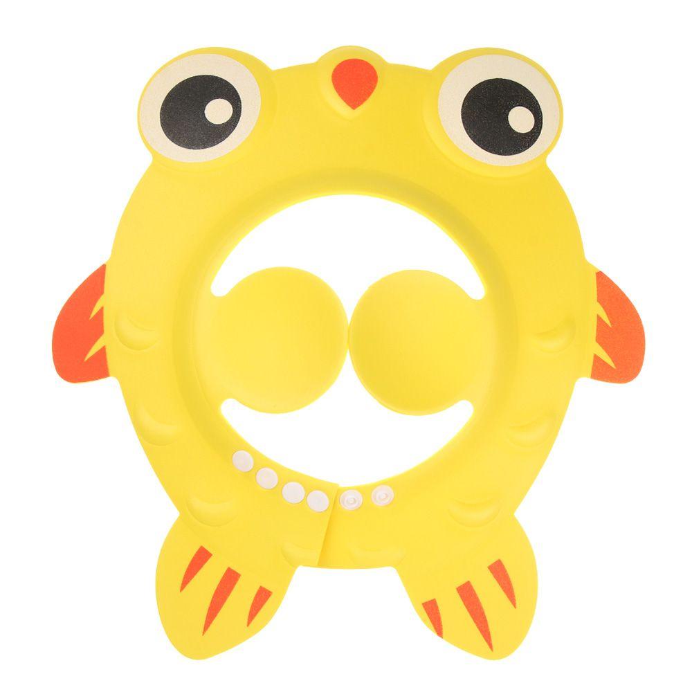 Child Kids Waterproof Portable Adjustable Bath Visor Shampoo Hat Wash Hair Shield Baby Shower Caps