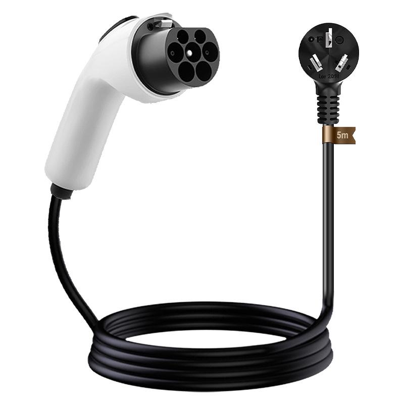 Портативное зарядное устройство для электромобилей 16А/32А - 3,5/7 кВт Пистолет для зарядки без заземления для автомобилей на новой энергии