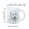 Pyrenean Mastiff, Mastín del Pirineo - cup with a dog, cute cup with graphics, a gift with your photo from the Art-Dog brand
